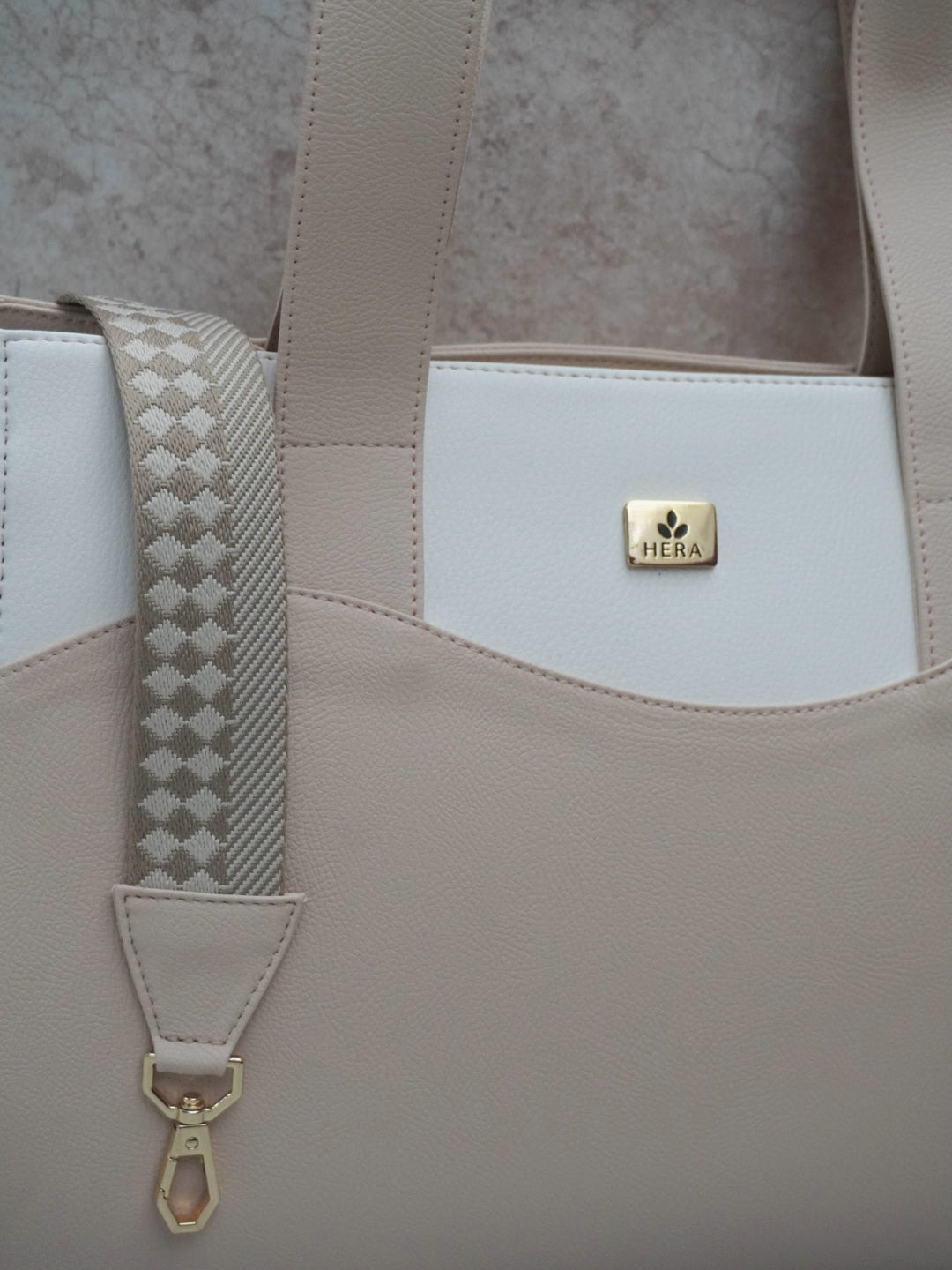Cartera Vicky beige