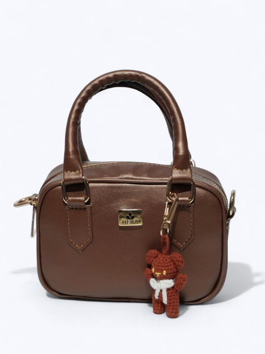 Bolso manos libre Siena Mocca - Hera Shoes & Bags