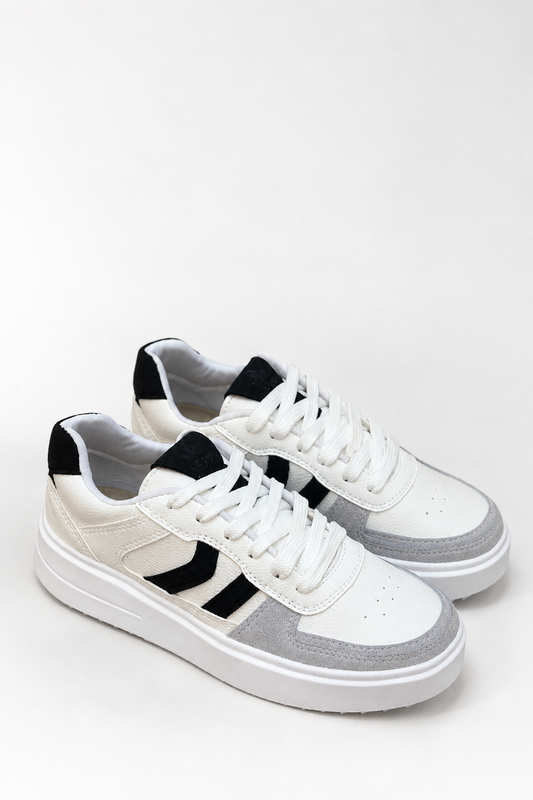 Tenis Becky Gris