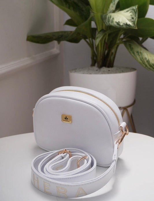 Bolso Artemisa blanco. - Hera Shoes & Bags