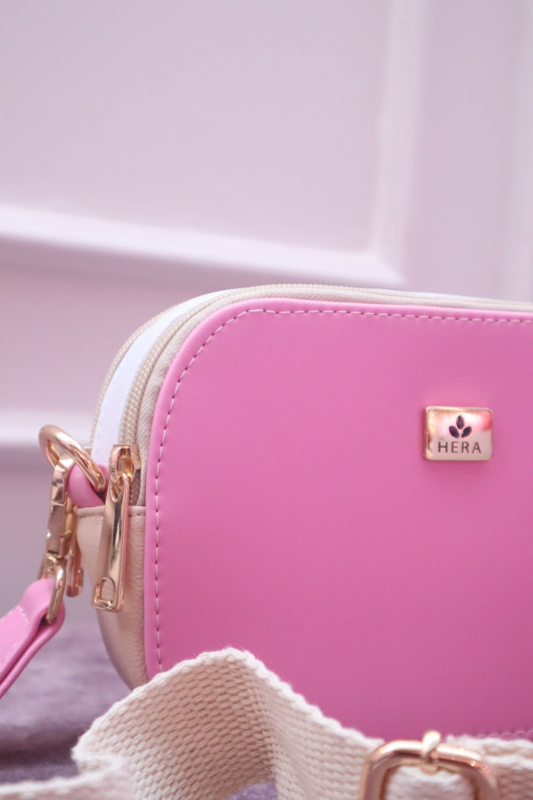 Bolso atenea Rosa - Hera Shoes & Bags