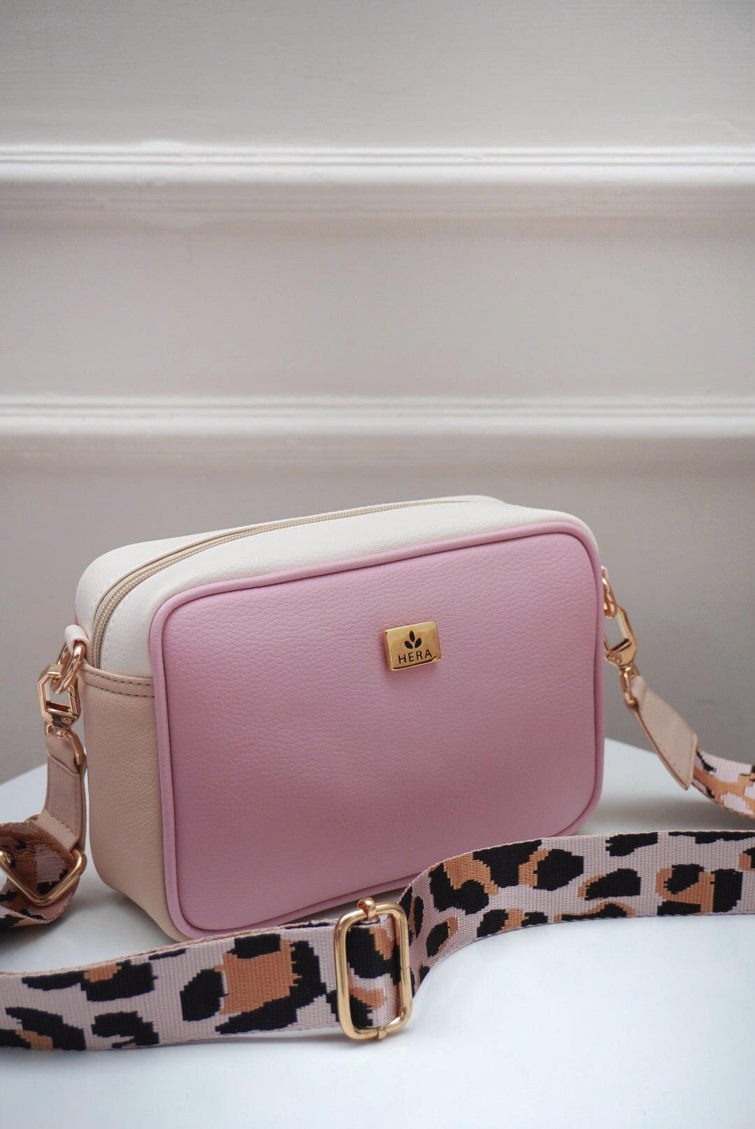 Bolso bandolero Ibiza rosa - Hera Shoes & Bags