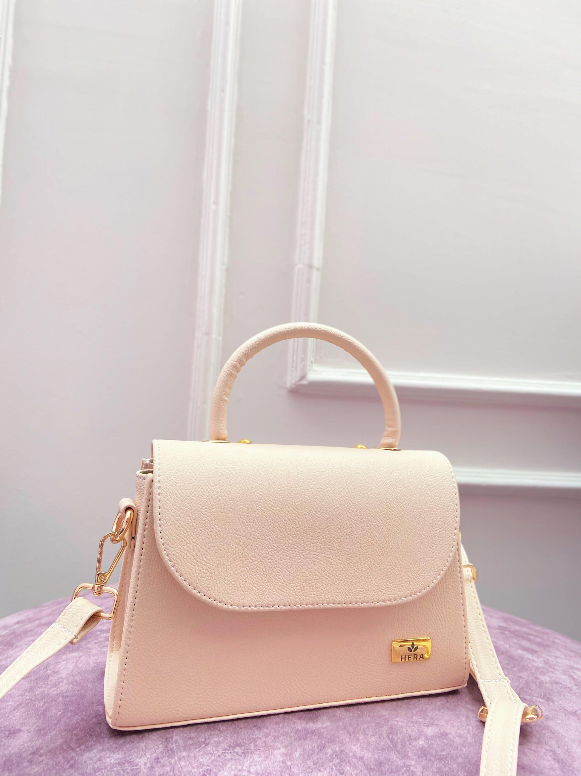 Bolso Calgary beige - Hera Shoes & Bags