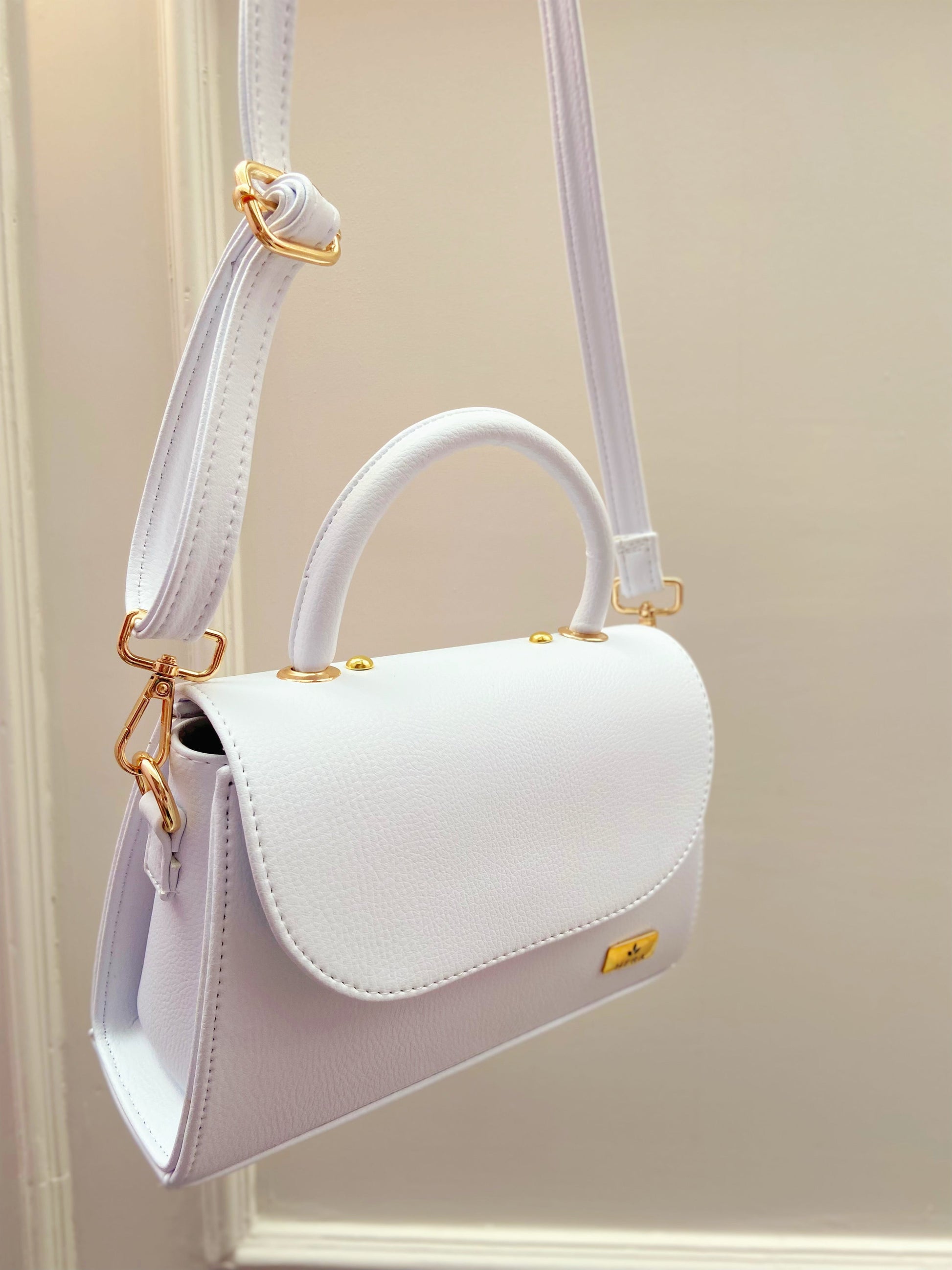 Bolso Calgary blanco - Hera Shoes & Bags