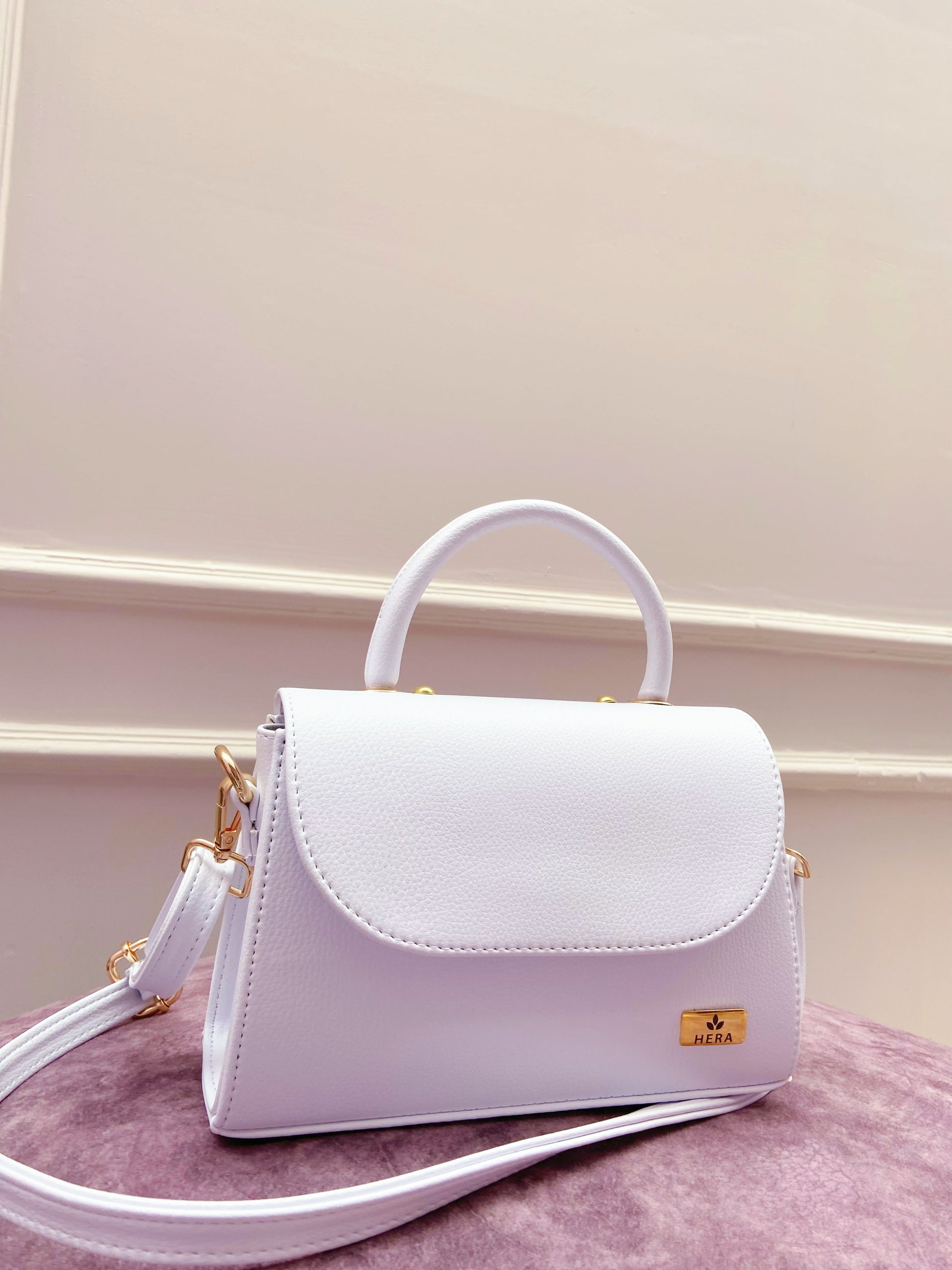 Bolso Calgary blanco - Hera Shoes & Bags