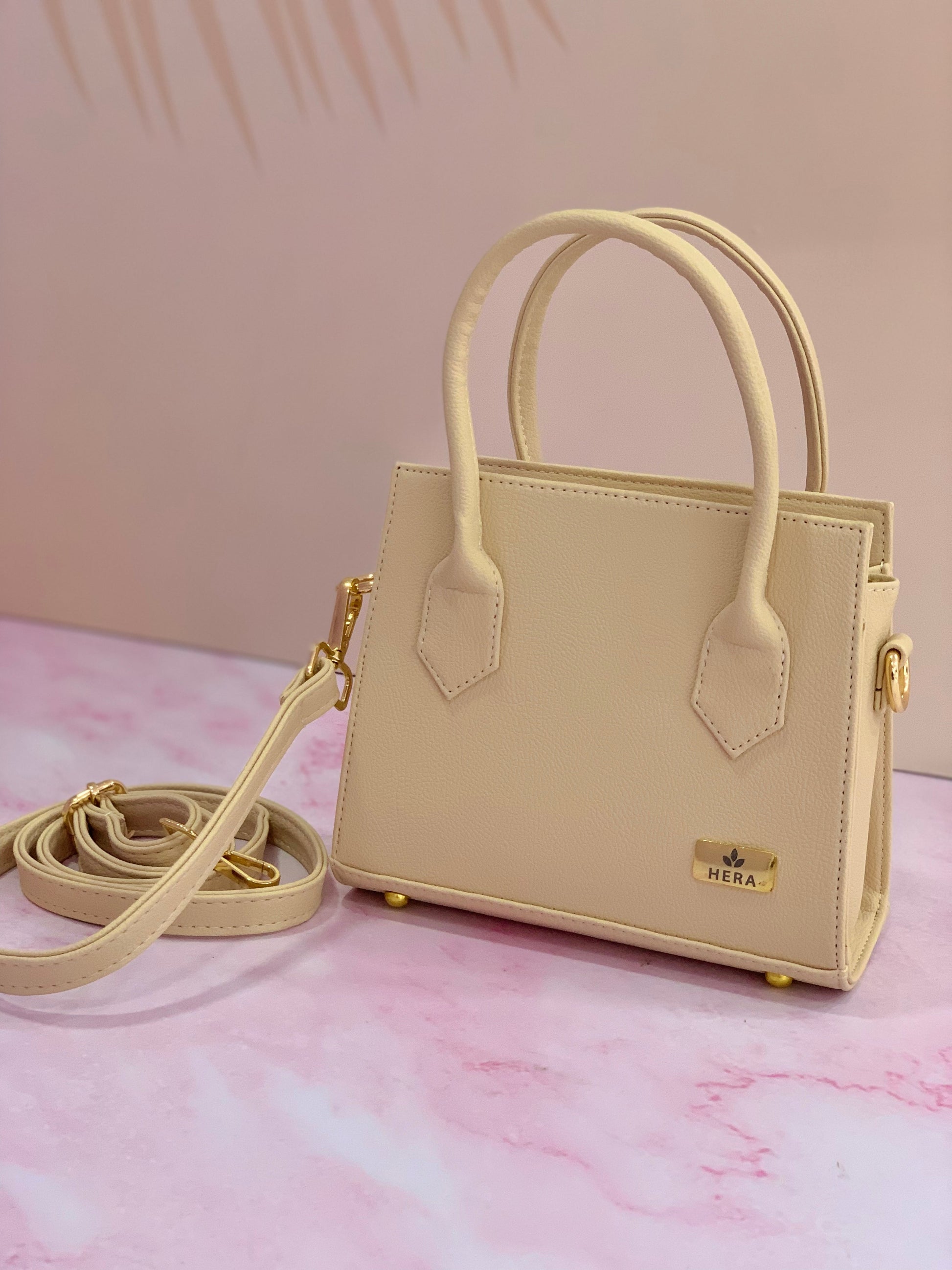 Bolso mini Chloe beige. - Hera Shoes & Bags