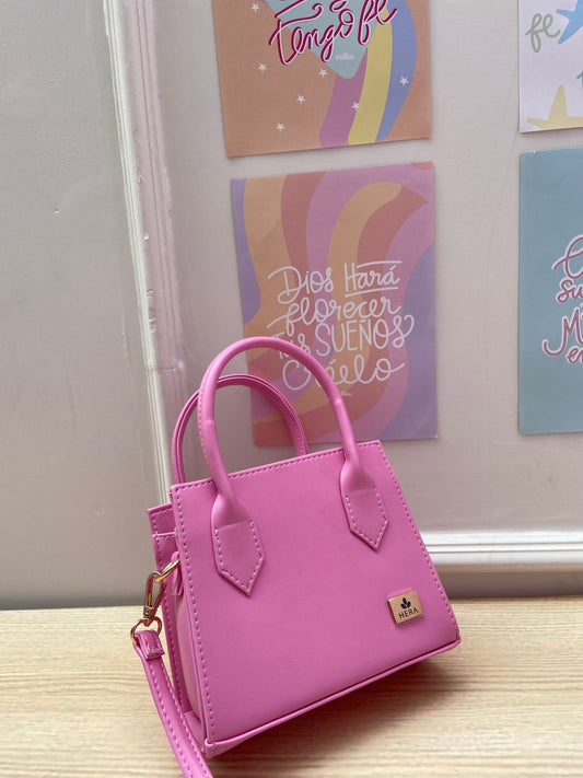 Bolso mini chloe rosa Barbie - Hera Shoes & Bags