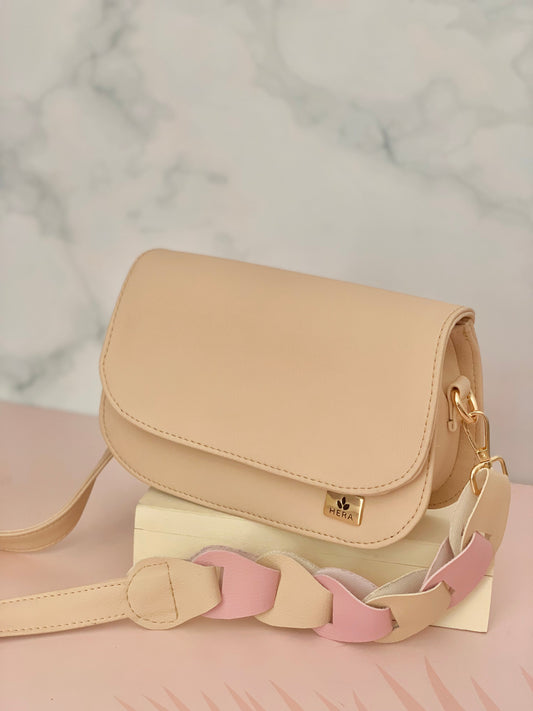 Bolso Pandora beige - Hera Shoes & Bags