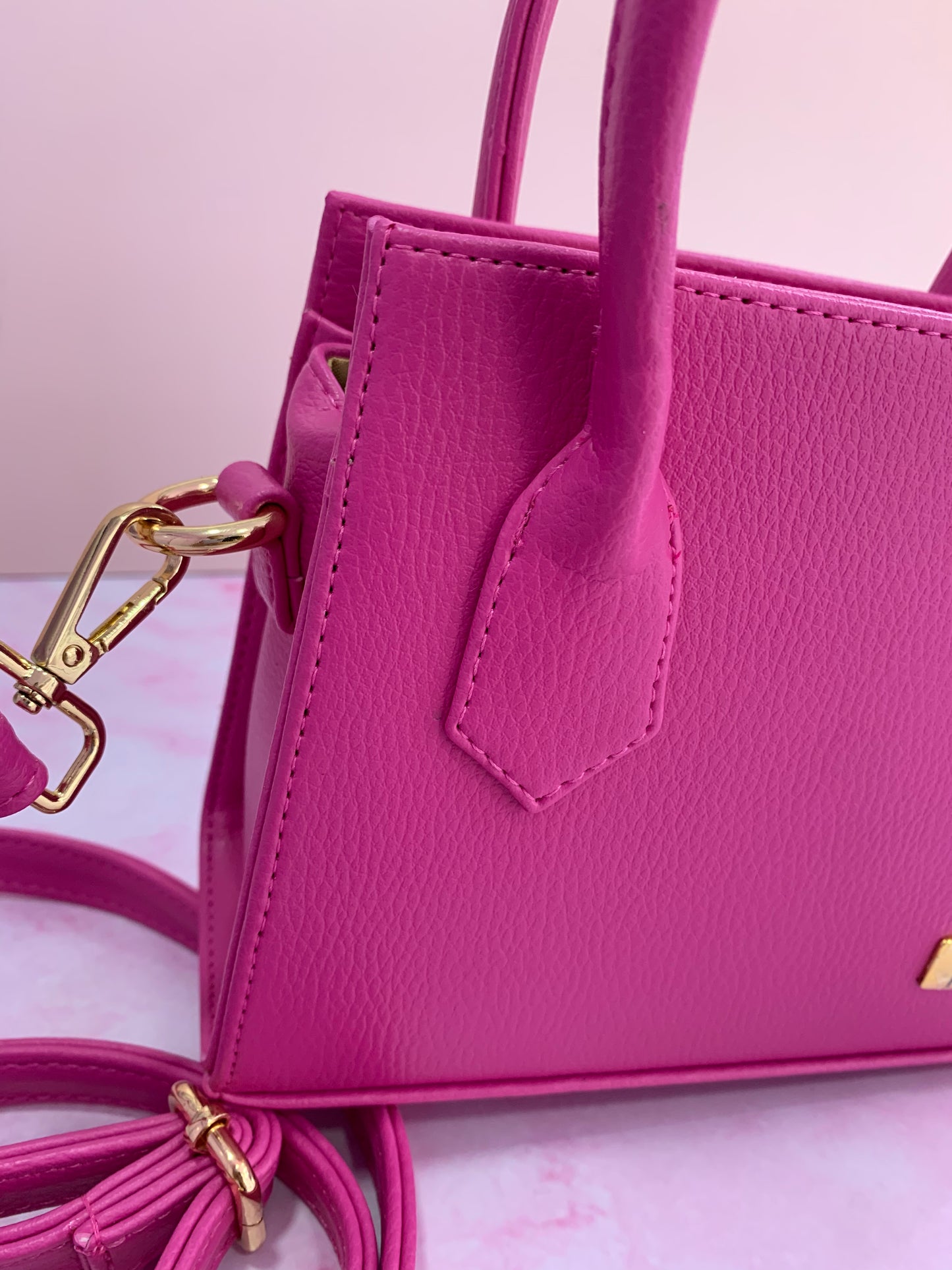 Bolso mini Chloe fucsia